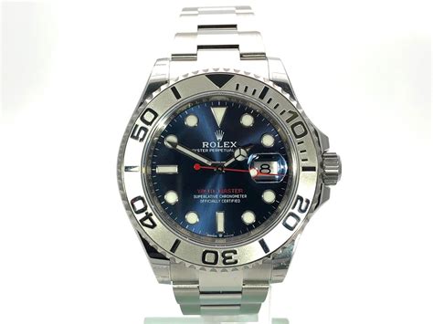 Vendesi Rolex Yachtmaster 40mm, Blau, Edelstahl/Platin